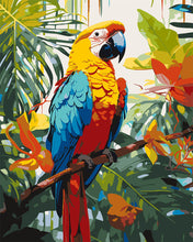 Charger l'image dans la galerie, Peinture par numéros Figured'Art Ara tropical