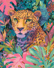 Charger l'image dans la galerie, Peinture par numéros Figured'Art Léopard tropical