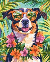 Charger l'image dans la galerie, Peinture par numéros Figured'Art Chien en vacances