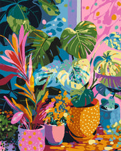 Charger l'image dans la galerie, Peinture par numéros Figured'Art Plantes d'Intérieur dans un Coin