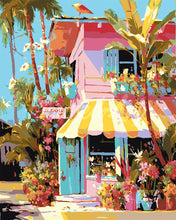 Charger l'image dans la galerie, Peinture par numéros Figured'Art Fleuriste tropical