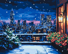 Charger l'image dans la galerie, Peinture par numéros Figured'Art Balcon d'Hiver