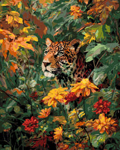 Charger l'image dans la galerie, Peinture par numéros Figured'Art Léopard en automne