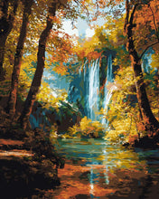 Charger l'image dans la galerie, Peinture par numéros Figured'Art Cascade d'automne