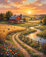 Charger l'image dans la galerie, Peinture par numéros Figured'Art Route de Campagne