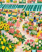 Charger l'image dans la galerie, Peinture par numéros Figured'Art Marché aux Fleurs