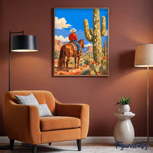 Charger l'image dans la galerie, Cowboy dans le désert