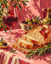 Charger l'image dans la galerie, Peinture par numéros Figured'Art Apéritif italien rustique