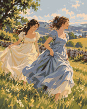 Charger l'image dans la galerie, Peinture par numéros Figured'Art Promenade dans une prairie fleurie
