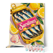 Charger l'image dans la galerie, Boîte de sardines vintage