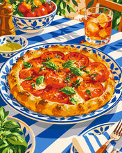 Charger l'image dans la galerie, Peinture par numéros Figured'Art Pizza à la tomate