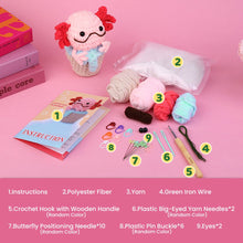 Charger l'image dans la galerie, Kit Amigurumi Crochet - Axolotl dans une Tasse