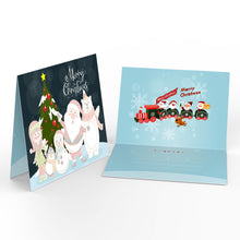 Charger l'image dans la galerie, Peinture par numéros Lot de 6 Cartes de Noël DIY - Série 1