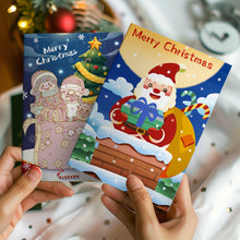 Charger l'image dans la galerie, Peinture par numéros Lot de 6 Cartes de Noël DIY - Série 2