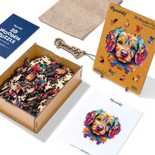 Charger l'image dans la galerie, Puzzle en Bois Adulte - Portrait de Chien coloré