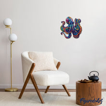 Charger l'image dans la galerie, Puzzle en Bois Adulte - Poulpe coloré