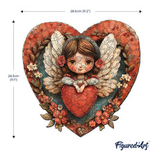 Charger l'image dans la galerie, Puzzle en Bois Adulte - Ange et Cœur