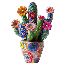 Charger l'image dans la galerie, Puzzle en Bois Adulte - Cactus fleuri en Pot