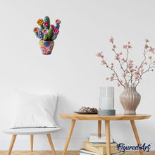 Charger l'image dans la galerie, Puzzle en Bois Adulte - Cactus fleuri en Pot
