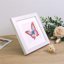 Charger l'image dans la galerie, Cadre en bois pour Mini série Diamond Painting blanc carré