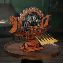 Charger l'image dans la galerie, Puzzle 3D Navire Dragon Viking