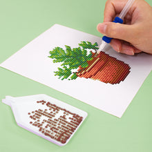 Charger l'image dans la galerie, Mini Diamond Painting 15x20cm (4 pièces) - Joyaux du Jardin : Mini Succulente