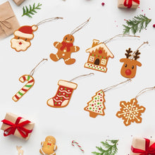 Charger l'image dans la galerie, Décorations de Noël Peinture par Numéros - Kit Pain d’épices de fête Figured'Art