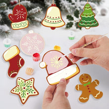 Charger l'image dans la galerie, Décorations de Noël Peinture par Numéros - Kit Moufles et Chapeaux d’hiver