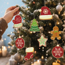 Charger l'image dans la galerie, Décorations de Noël Peinture par Numéros - Kit Moufles et Chapeaux d’hiver