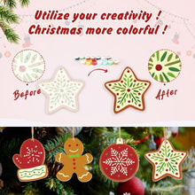Charger l'image dans la galerie, Décorations de Noël Peinture par Numéros - Kit Moufles et Chapeaux d’hiver
