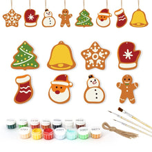 Charger l'image dans la galerie, Décorations de Noël Peinture par Numéros - Kit Chaussette du Père Noël