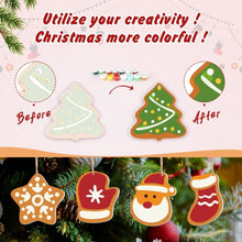 Charger l'image dans la galerie, Décorations de Noël Peinture par Numéros - Kit Chaussette du Père Noël