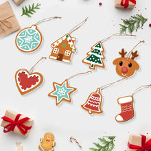 Charger l'image dans la galerie, Décorations de Noël Peinture par Numéros - Kit Cœur Étoile Chaussette Renne Figured'Art