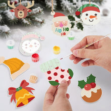Charger l'image dans la galerie, Décorations de Noël Peinture par Numéros - Kit Renne Père Noël Chaussette