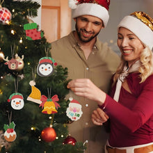 Charger l'image dans la galerie, Décorations de Noël Peinture par Numéros - Kit Renne Père Noël Chaussette