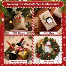 Charger l'image dans la galerie, Décorations de Noël Peinture par Numéros - Kit Ours polaire Pingouin Père Noël