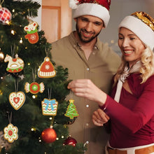 Charger l'image dans la galerie, Décorations de Noël Peinture par Numéros - Kit Chapeau Moufles Sapin Cheval