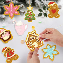 Charger l'image dans la galerie, Décorations de Noël Peinture par Numéros - Kit Cadeaux &amp; Joie des Fêtes