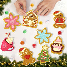 Charger l'image dans la galerie, Décorations de Noël Peinture par Numéros - Kit Cadeaux &amp; Joie des Fêtes