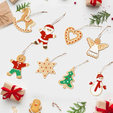 Charger l'image dans la galerie, Décorations de Noël Peinture par Numéros - Kit Petites Icônes de Noël 2 Figured'Art
