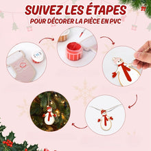 Charger l'image dans la galerie, Décorations de Noël Peinture par Numéros - Kit Petites Icônes de Noël 2