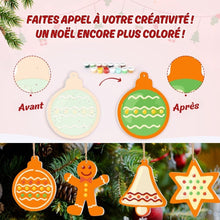 Charger l'image dans la galerie, Décorations de Noël Peinture par Numéros - Kit Petites Icônes de Noël 3