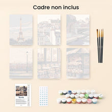 Charger l'image dans la galerie, Mini Peinture par numéros 15x20cm (6 pièces) - Charme de Paris