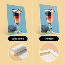 Charger l'image dans la galerie, Mini Peinture par numéros 15x20cm (6 pièces) - Cocktails Vibrants