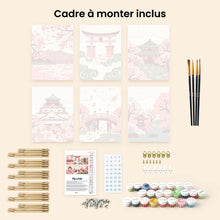 Charger l'image dans la galerie, Mini Peinture par numéros 15x20cm (6 pièces) - Esprit du Japon