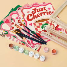 Charger l'image dans la galerie, Mini Série Peinture par Numéros 15x20cm (6 pièces) - Douce Vie aux Cerises