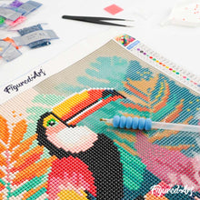 Charger l'image dans la galerie, Mini Diamond Painting 25x25cm - La Fenêtre ouverte - Matisse