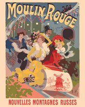 Charger l'image dans la galerie, Peinture par numéros Figured'Art Affiche Moulin Rouge -  Nouvelles Montagnes Russes