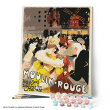 Charger l'image dans la galerie, Affiche Moulin Rouge - Dame jaune