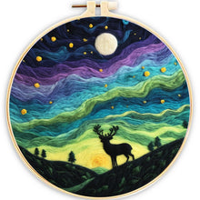 Charger l'image dans la galerie, Kit Feutrage à l'aiguille - Champ la Nuit